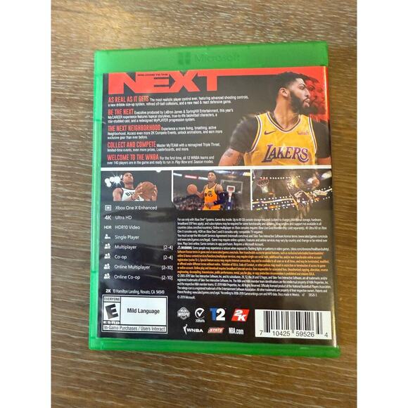 XBOX ONE Anthony Davis NBA 2K20 Video Game Gaming - Picture 3 of 3